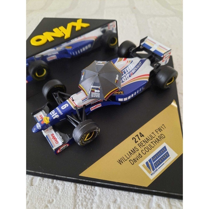 Williams Renault FW17 Formule 1 David Coulthard 1:43, Ophalen of Verzenden, Nieuw, Auto, Overige merken