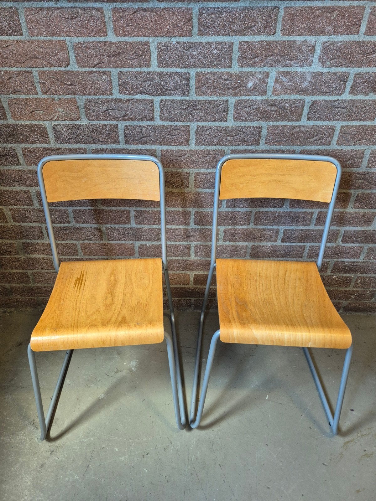 Vintage IKEA Schoolstoeltjes, Ophalen of Verzenden, Zo goed als nieuw, Twee
