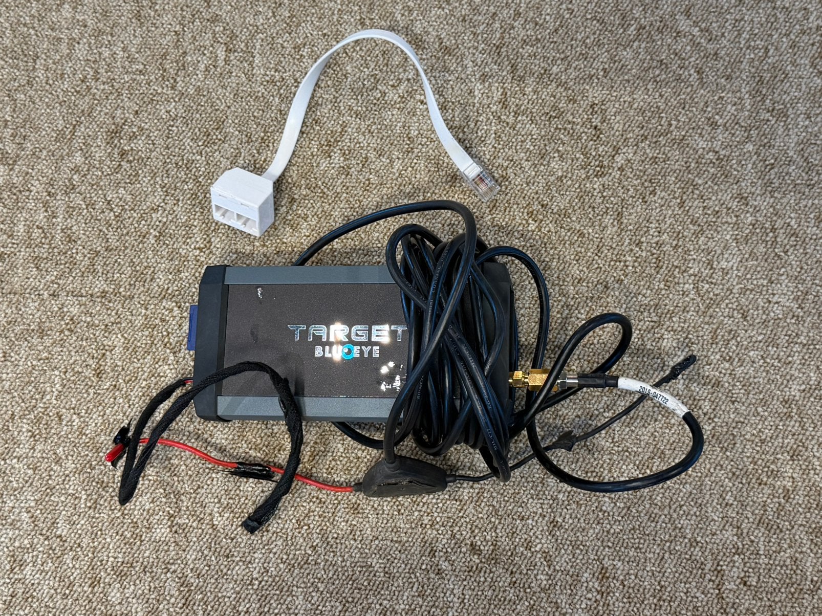 Target Blu Eye 1 – compleet met bekabeling, Auto diversen, Ophalen of Verzenden, Gebruikt