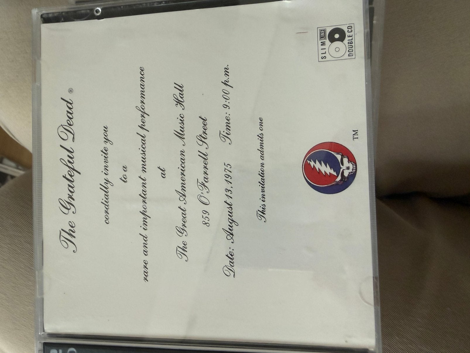 2 cd grateful dead 1975, Ophalen of Verzenden, Zo goed als nieuw
