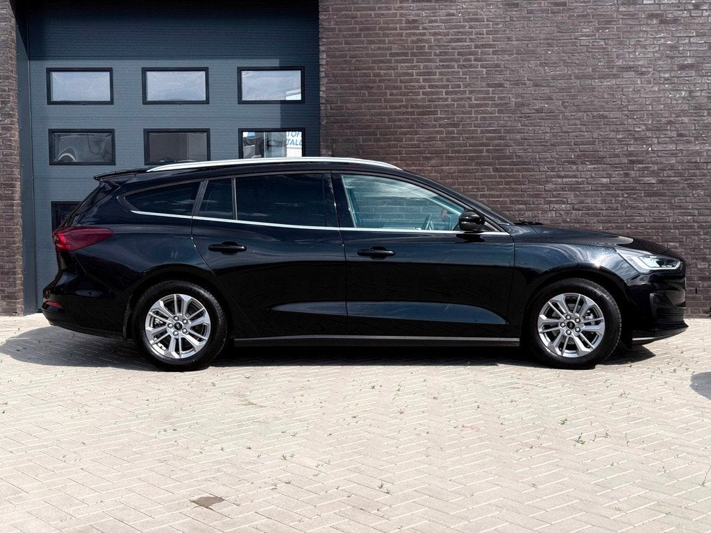 Ford Focus Wagon 1.0 EcoBoost Hybrid Titanium|Gr.scherm|Came, Auto's, Ford, Gebruikt, Zwart, Origineel Nederlands, Handgeschakeld