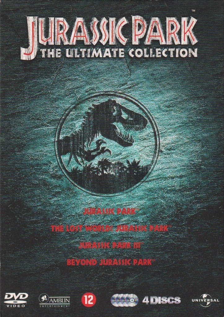 Jurassic Park Trilogy The Ultimate Collection (4DVD), Alle leeftijden, Verzenden, Gebruikt, Nederlands