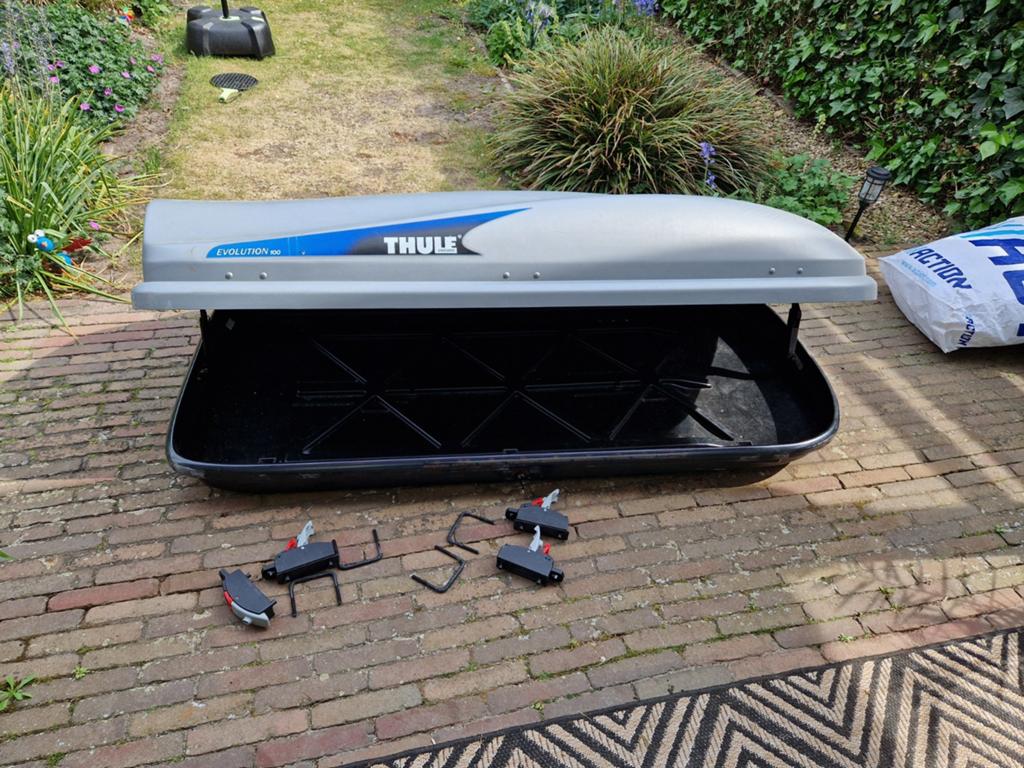 Thule evolution 100 (375liter) dakkoffer, Ophalen of Verzenden, Zo goed als nieuw