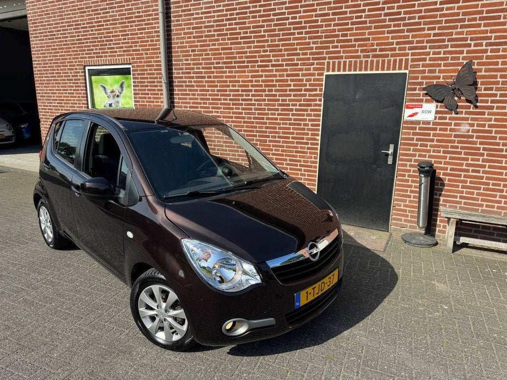 Opel Agila 1.0 Berlin Airco, NW apk, zeer netjes, Voorwielaandrijving, Euro 5, Stof, Gebruikt