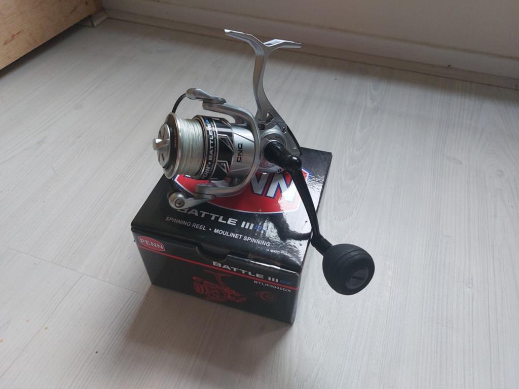Penn battle III 3000 DX, Ophalen of Verzenden, Zo goed als nieuw, Molen