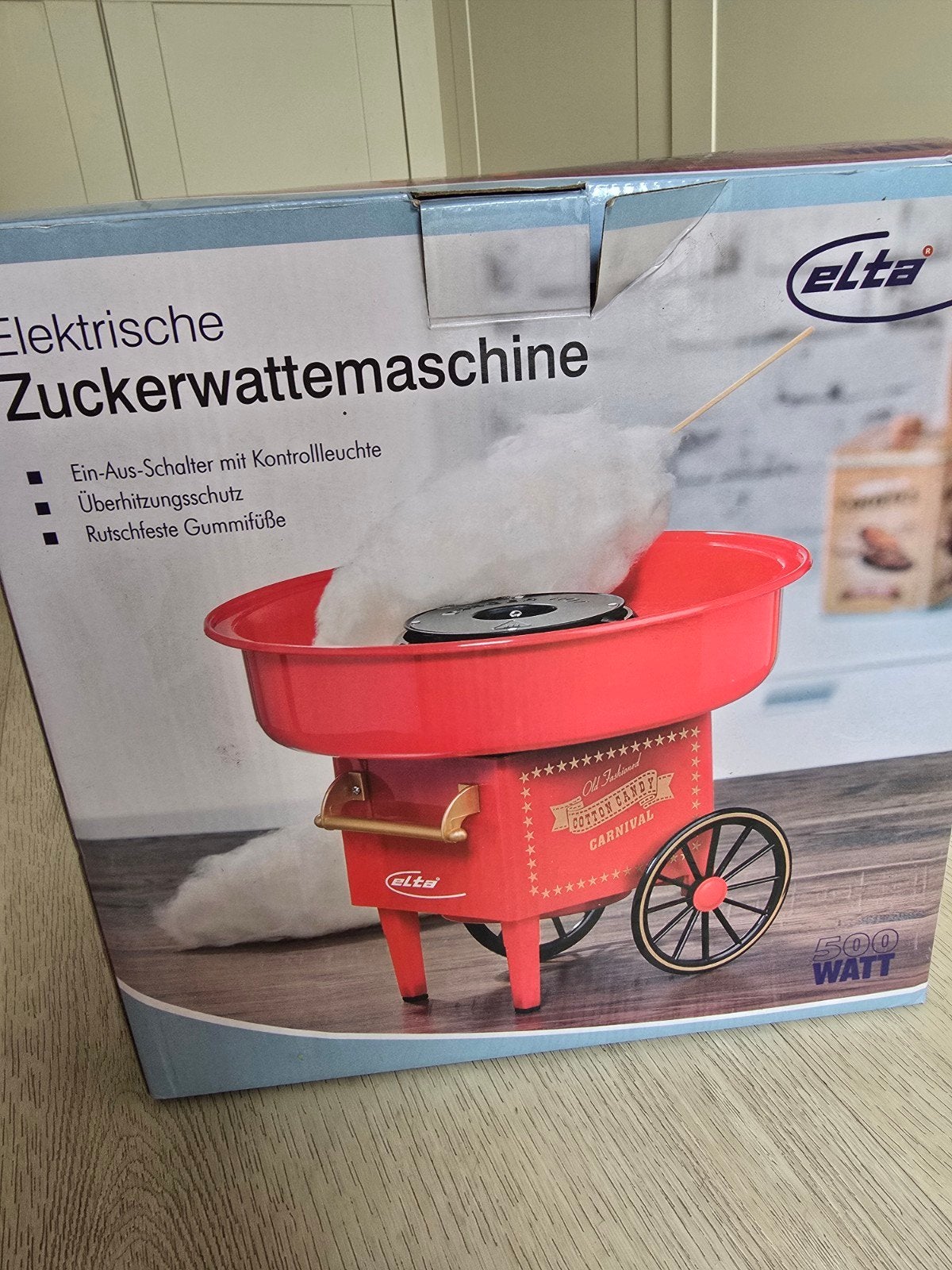 Hele leuke Suikerspinmachine!, Ophalen of Verzenden, Nieuw, Rood, Overige typen