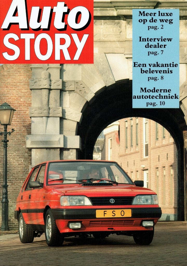 Folder FSO Prima (ca.1993), Verzenden, Zo goed als nieuw, Overige merken
