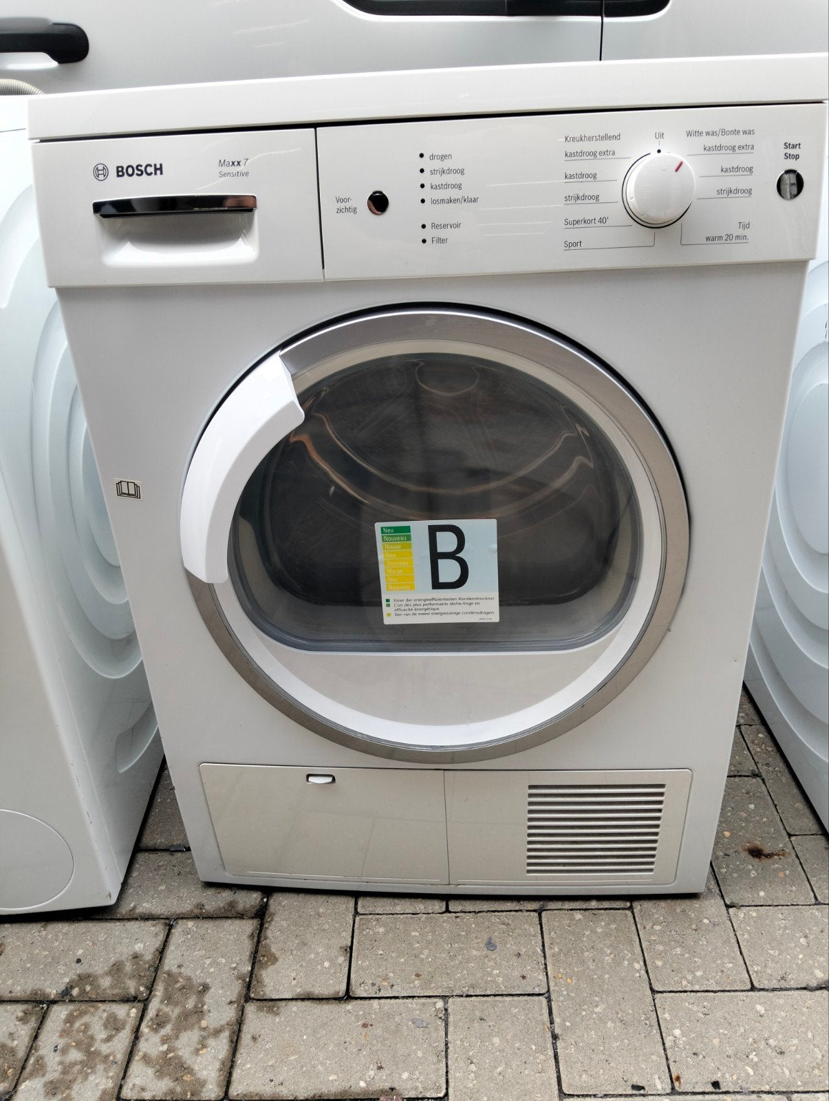 Bosch Maxx 7 Sensitive condensdroger - GARANTIE!!, Bosch, 6 tot 8 kg, Gebruikt, Onbekend
