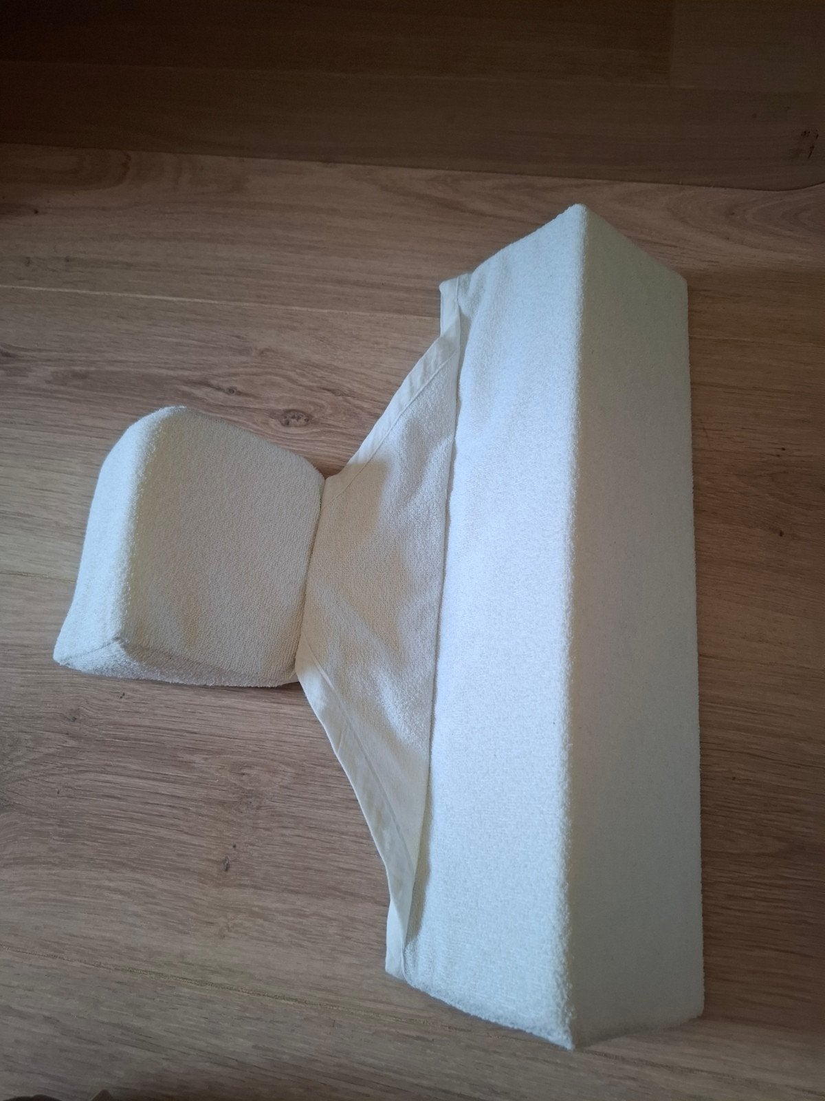 Witte baby zijligkussen, Kinderen en Baby's, Ophalen, Ademend, Zo goed als nieuw, Kussen