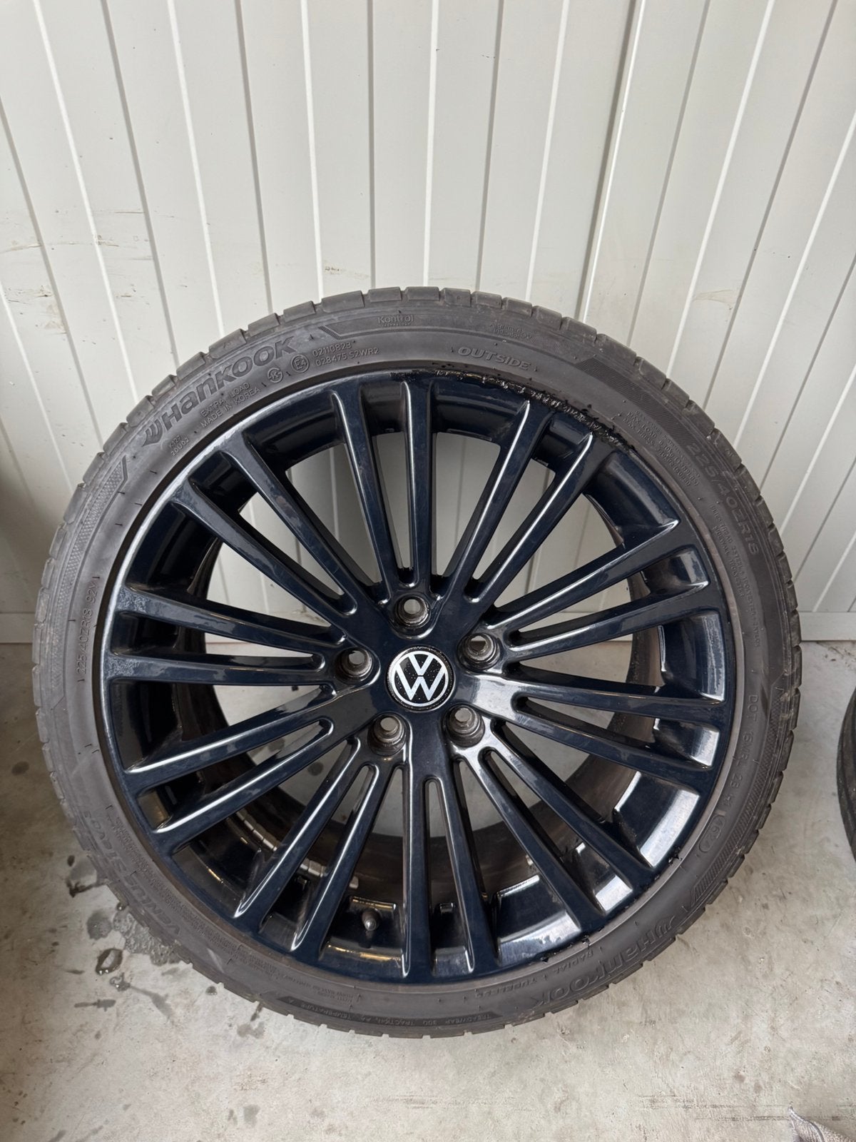 18 inch orginele Volkswagen R32 velgen 5x112, Ophalen, 18 inch, Velg(en), Zomerbanden