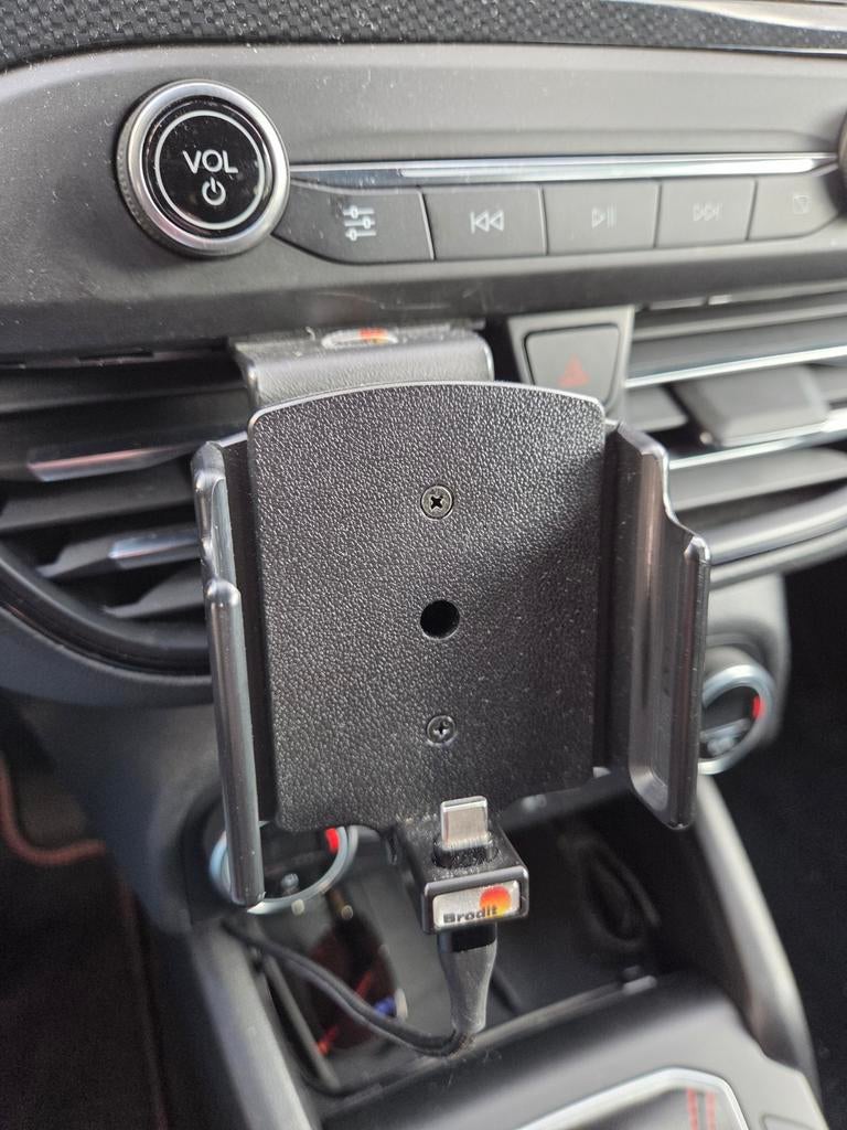 Brodit telefoonhouder Ford Focus 2021 / Iphone 15 en Samsung, Ophalen of Verzenden, Zo goed als nieuw, Auto