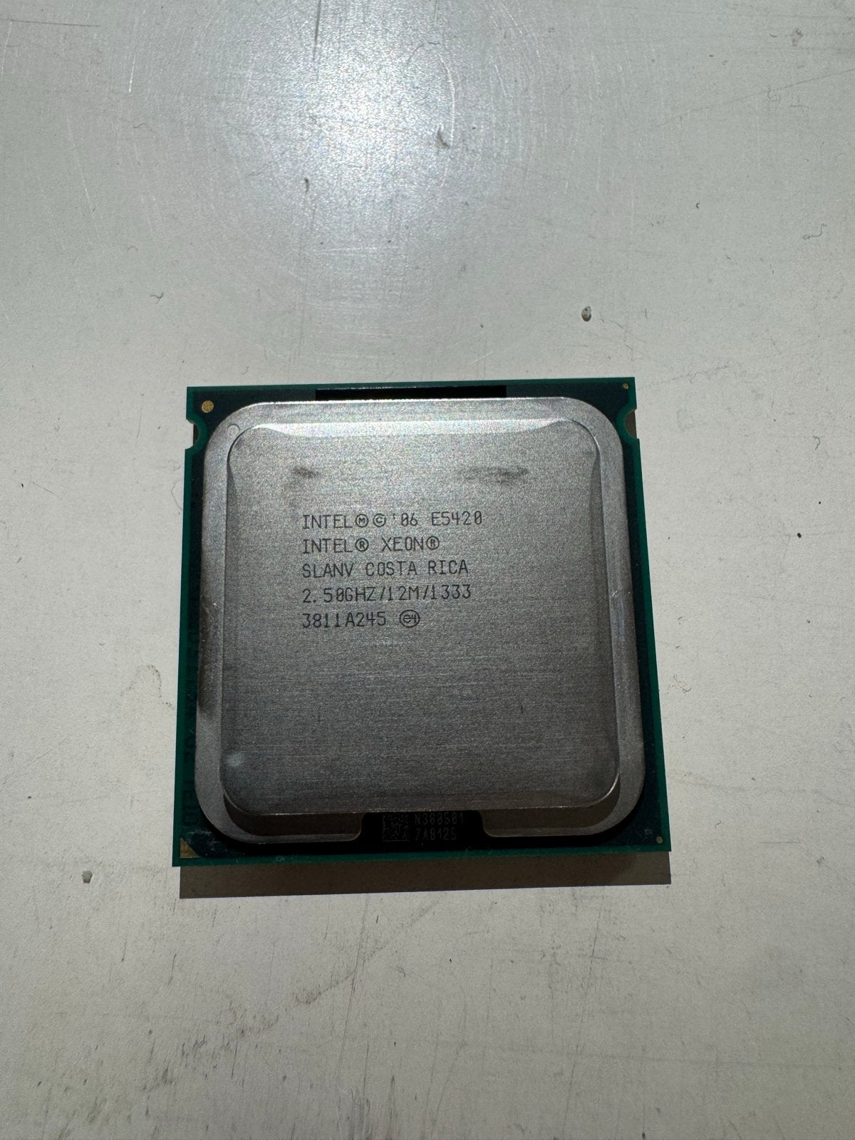 Intel Xeon E5420 CPU 2.5GHz/12M/1333 SLANV, Computers en Software, Ophalen of Verzenden, Gebruikt, 2 tot 3 Ghz