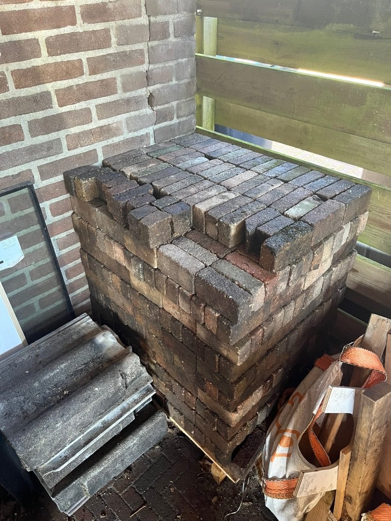 Bestrating GRATIS, Ophalen, Gebruikt, Klinkers, 5 tot 10 m²