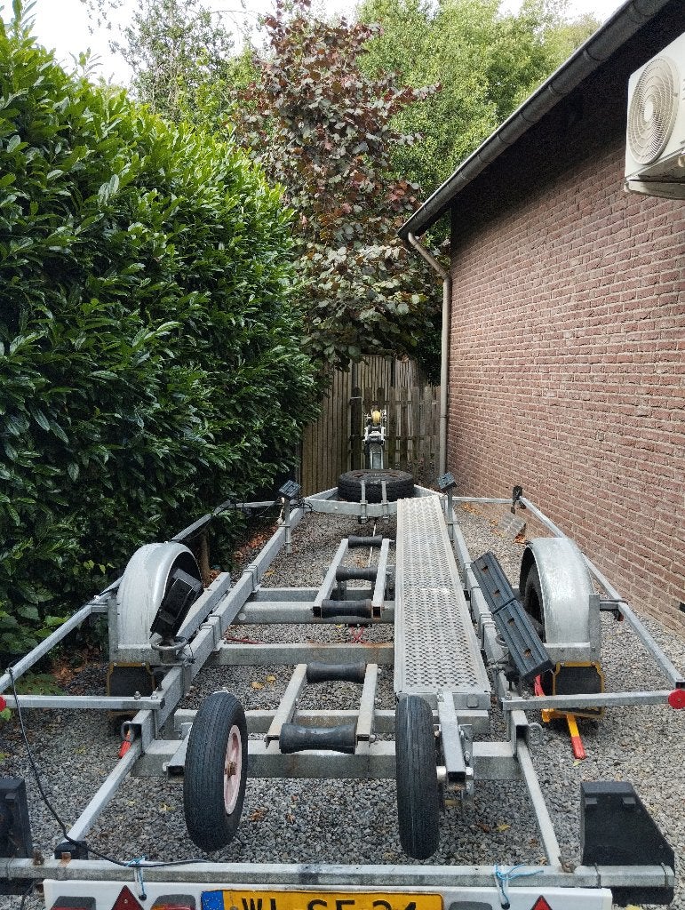 Geremde Pega 1800 Boottrailer te koop, Ophalen, Gebruikt, 1500 tot 3000 kg, 6 tot 9 meter