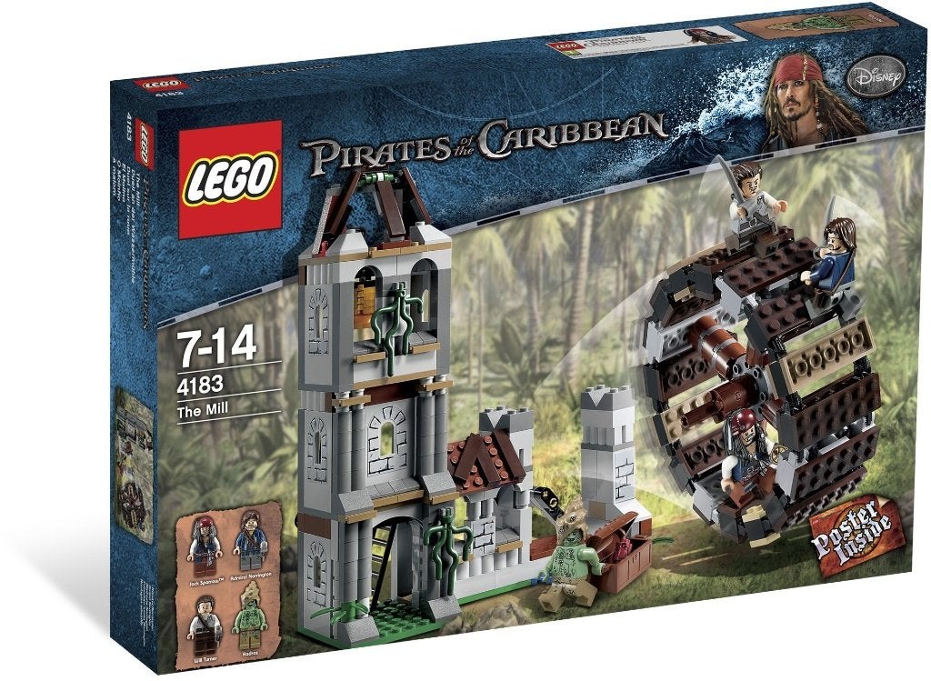 4183 - Pirates of the Caribbean: The Mill, Kinderen en Baby's, Speelgoed | Duplo en Lego, Hello@support.lego.com, Lego, Nieuw