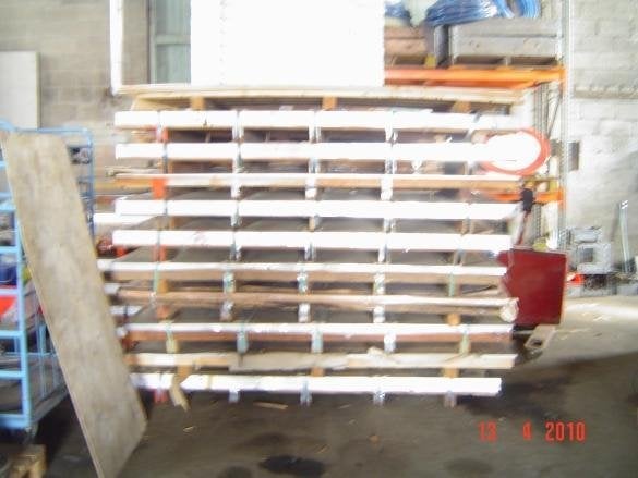rvs plaat 1 mm 2 mm 3 mm 3.50 euro per kg, Doe-het-zelf en Verbouw, Metalen, Ophalen, Handelsonderneming van alphen vof, Overige metalen