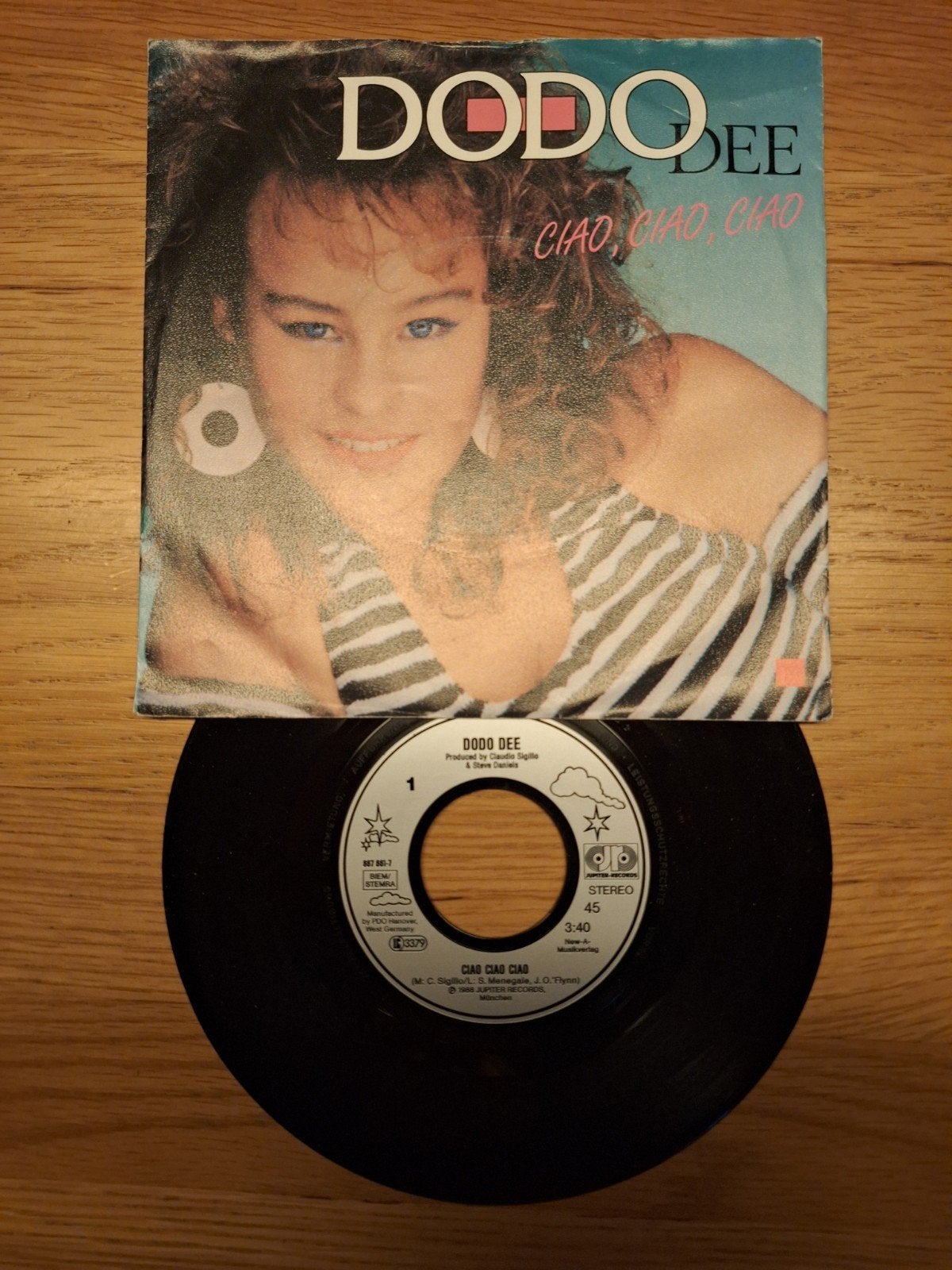 Dodo Dee - Ciao, Ciao, Ciao (Vinyl Single), Ophalen of Verzenden, Gebruikt, 7 inch, Pop