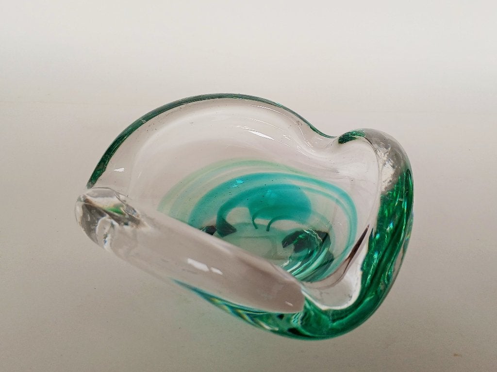 Asbak Kristal Vintage, Ophalen of Verzenden