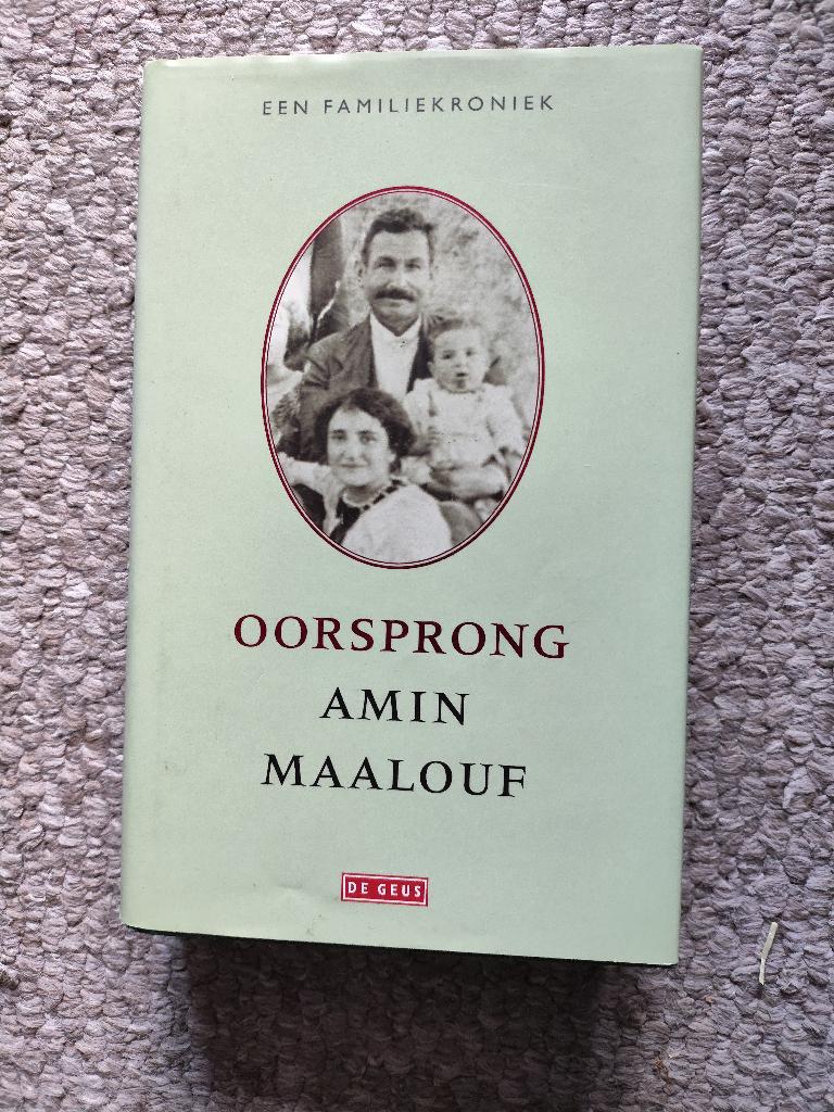 Amin Maalouf Oorsprong hardcover in nette staat, Boeken, Ophalen of Verzenden, Zo goed als nieuw