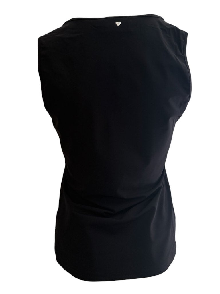 Helena Hart top S, Zwart, Ophalen of Verzenden, Zo goed als nieuw, Zonder mouw