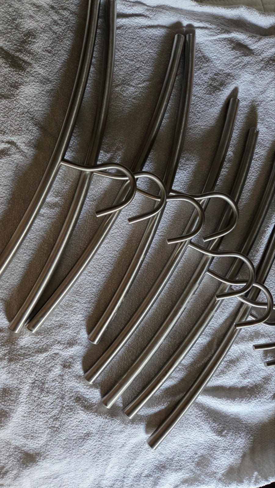 kledinghanger 8 stuks, Kleding | Dames, Kledinghangers, Ophalen, Zo goed als nieuw, Hout