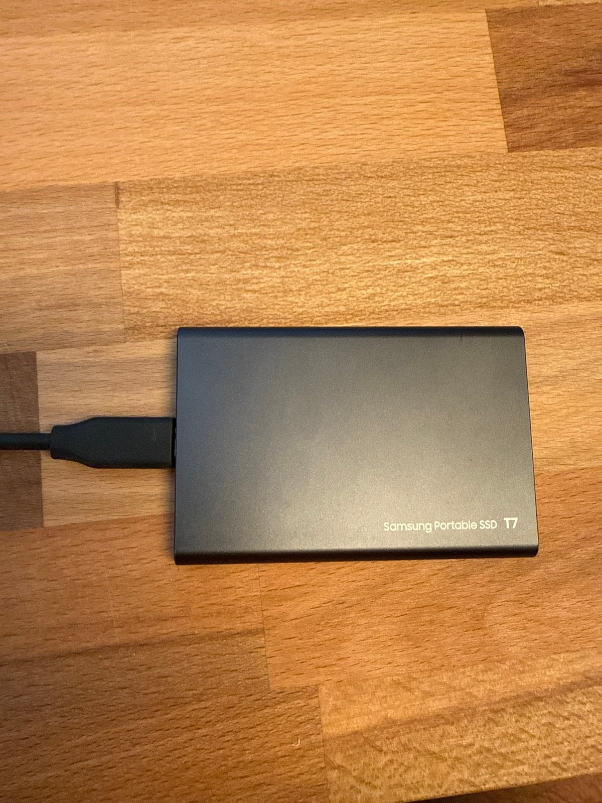 Samsung Portable SSD T7 4TB Externe SSD - USB kabel inbegrep, Server, SSD, Ophalen of Verzenden, Zo goed als nieuw