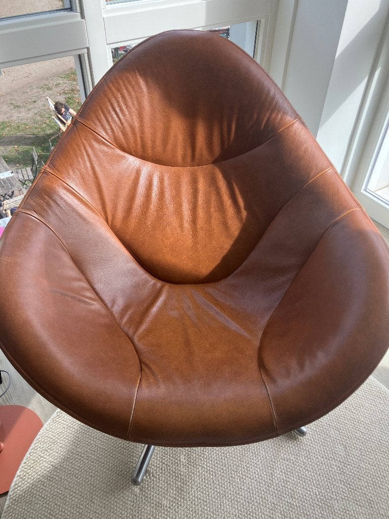 Label Hidde fauteuil - Gerard van den Berg, Huis en Inrichting, Ophalen, Afmetingen: 87 cm (H) x 94 cm (B) x 94 cm (D), 75 tot 100 cm