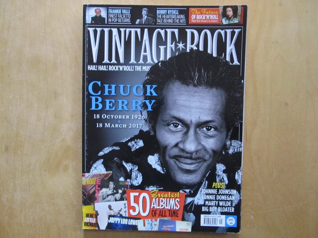Vintage Rock #29 Chuck Berry Frankie Valli Donegan Rydell, Ophalen of Verzenden, 1980 tot heden, Buitenland, Tijdschrift
