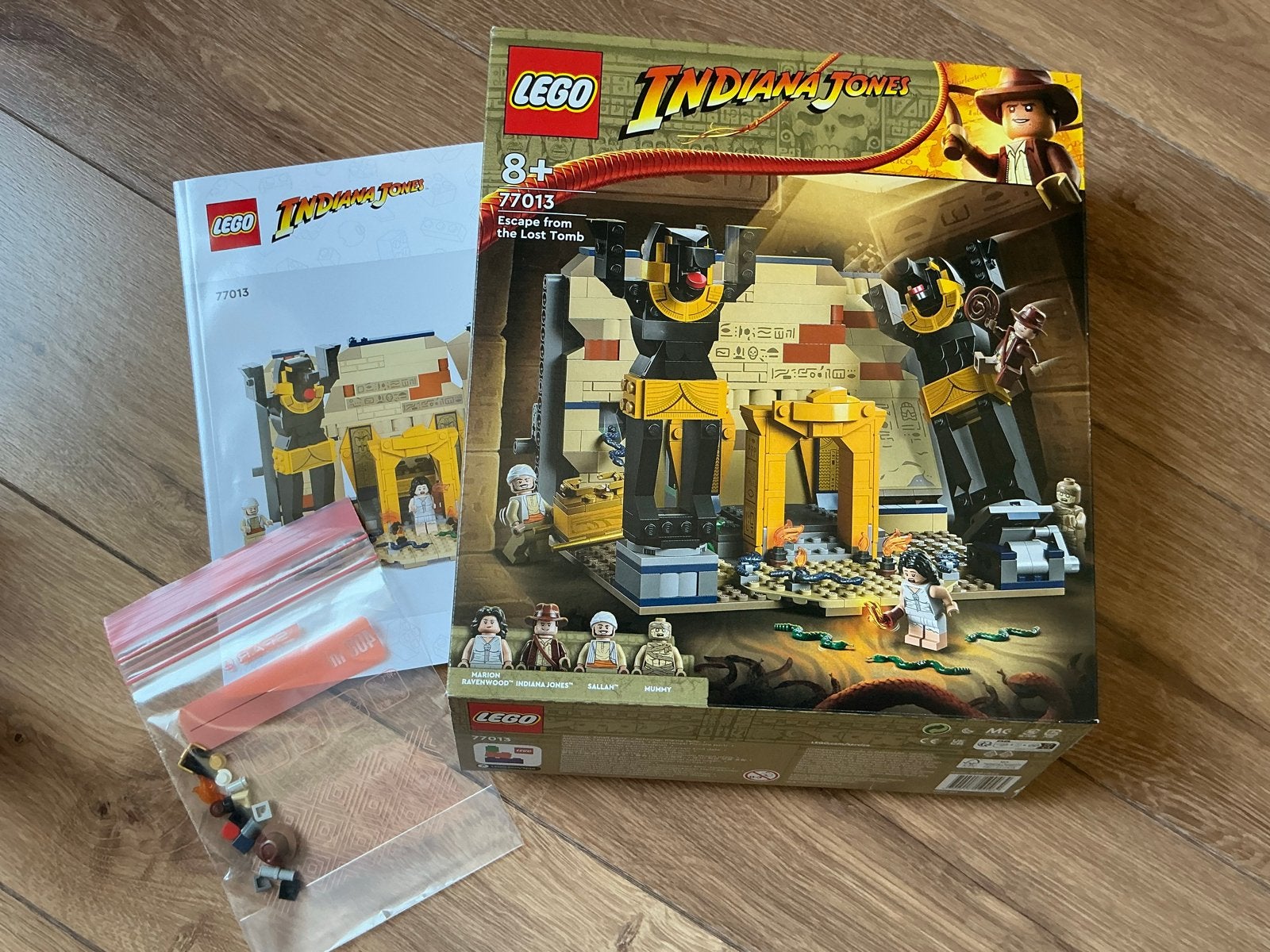 LEGO Indiana Jones 77013: Ontsnapping uit het Verloren Graf, Ophalen of Verzenden, Zo goed als nieuw, Overige merken