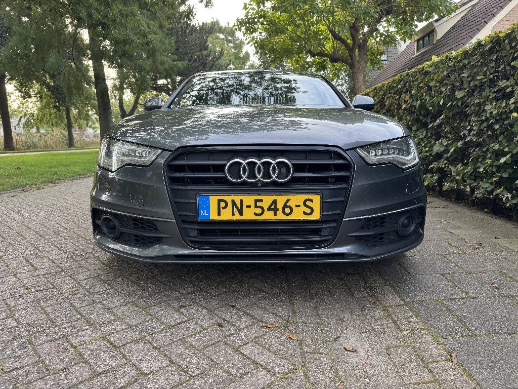 Audi A6 3.0 TDI 230KW Avant Quat S-tr 2014 Grijs, Automaat, Dealer onderhouden, Zwart, Verwarmde buitenspiegels