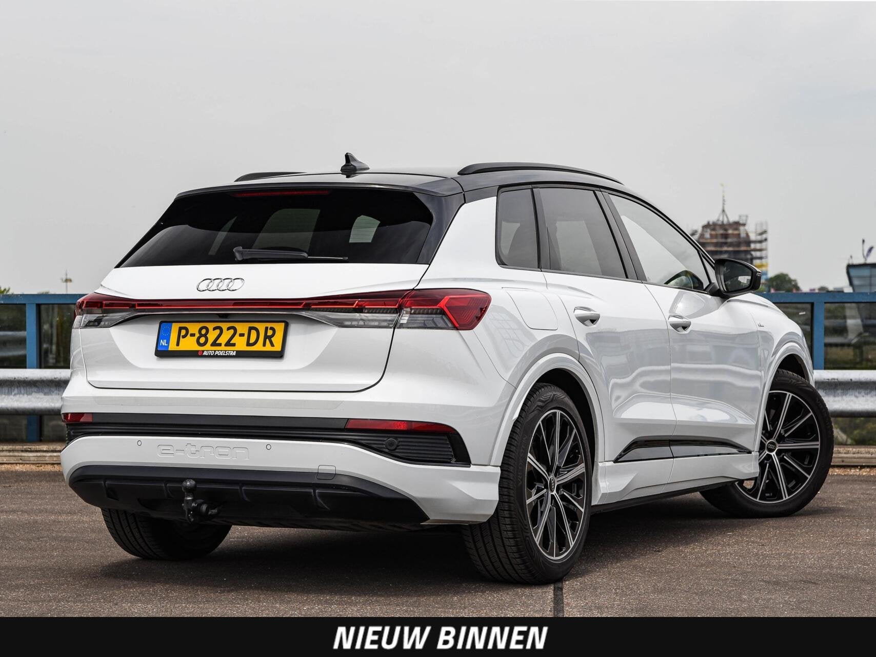Audi Q4 e-tron 40 Launch edition S Competition 77 kWh | Trek, Auto's, Audi, Automaat, Dealer onderhouden, Achterwielaandrijving