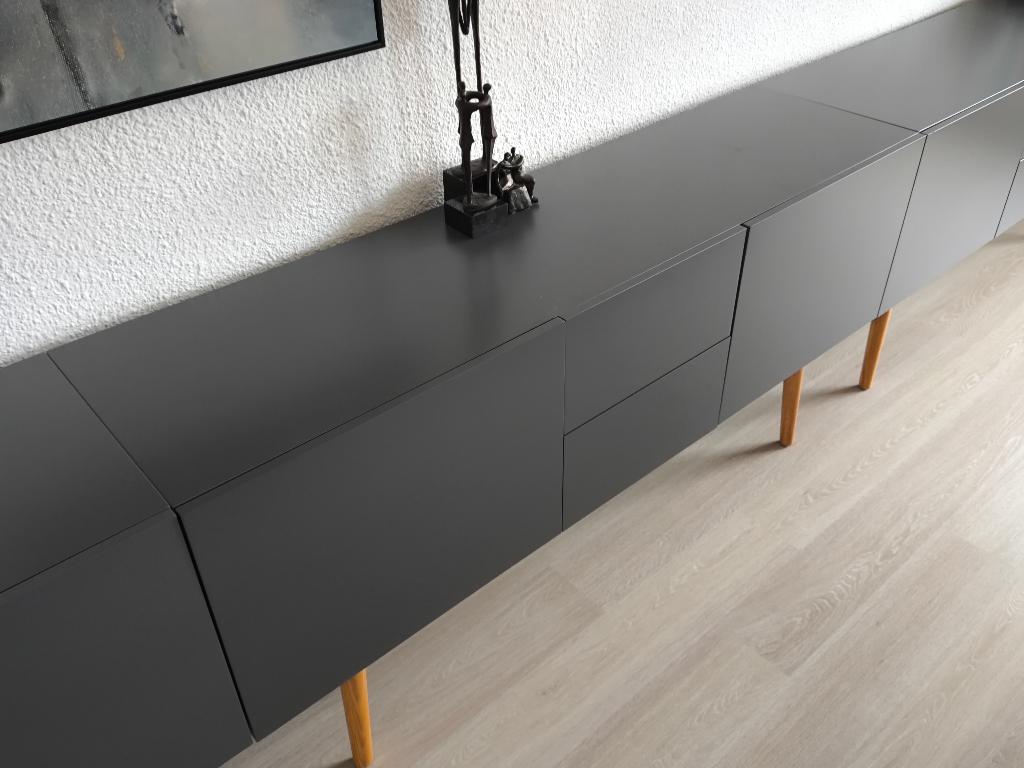 Dressoir Lindholm (3 stuks beschikbaar), Ophalen, Gebruikt, 150 tot 200 cm, Eikenhout