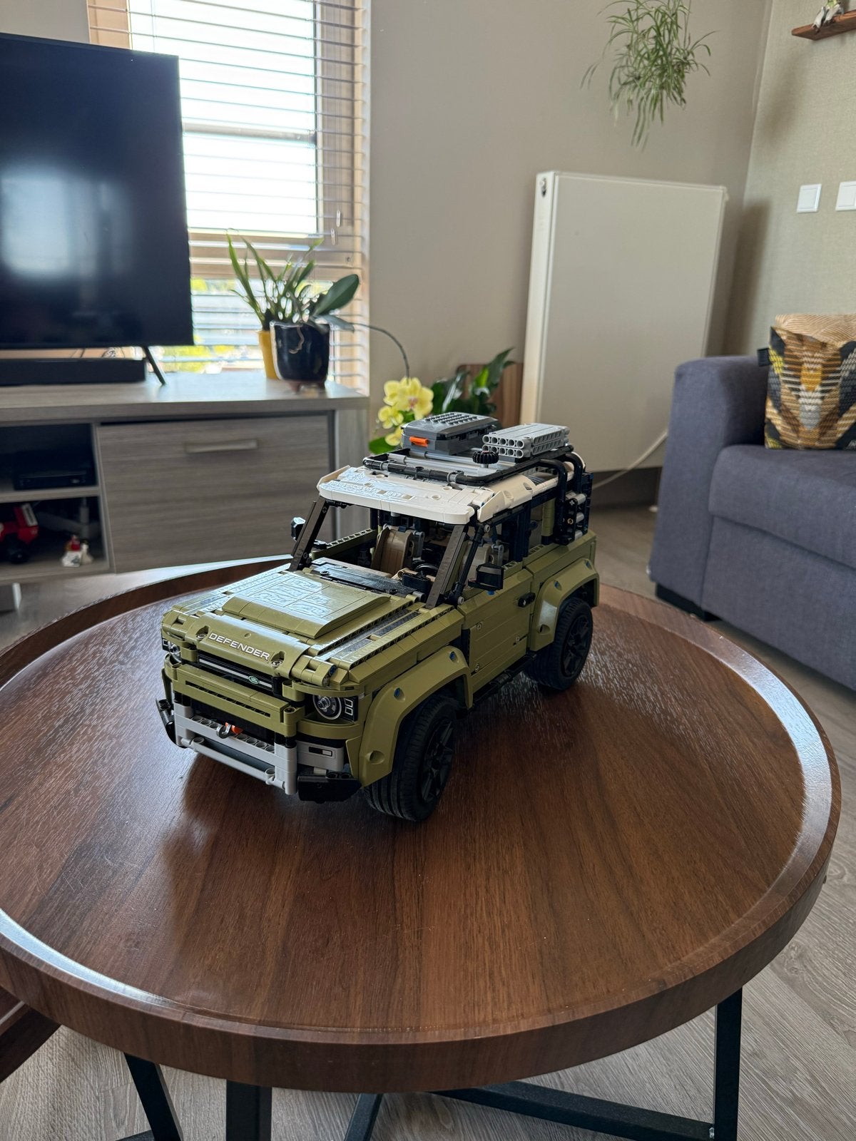 Lego Technic Land Rover Defender - Zo goed als nieuw, Ophalen, Zo goed als nieuw, Overige merken