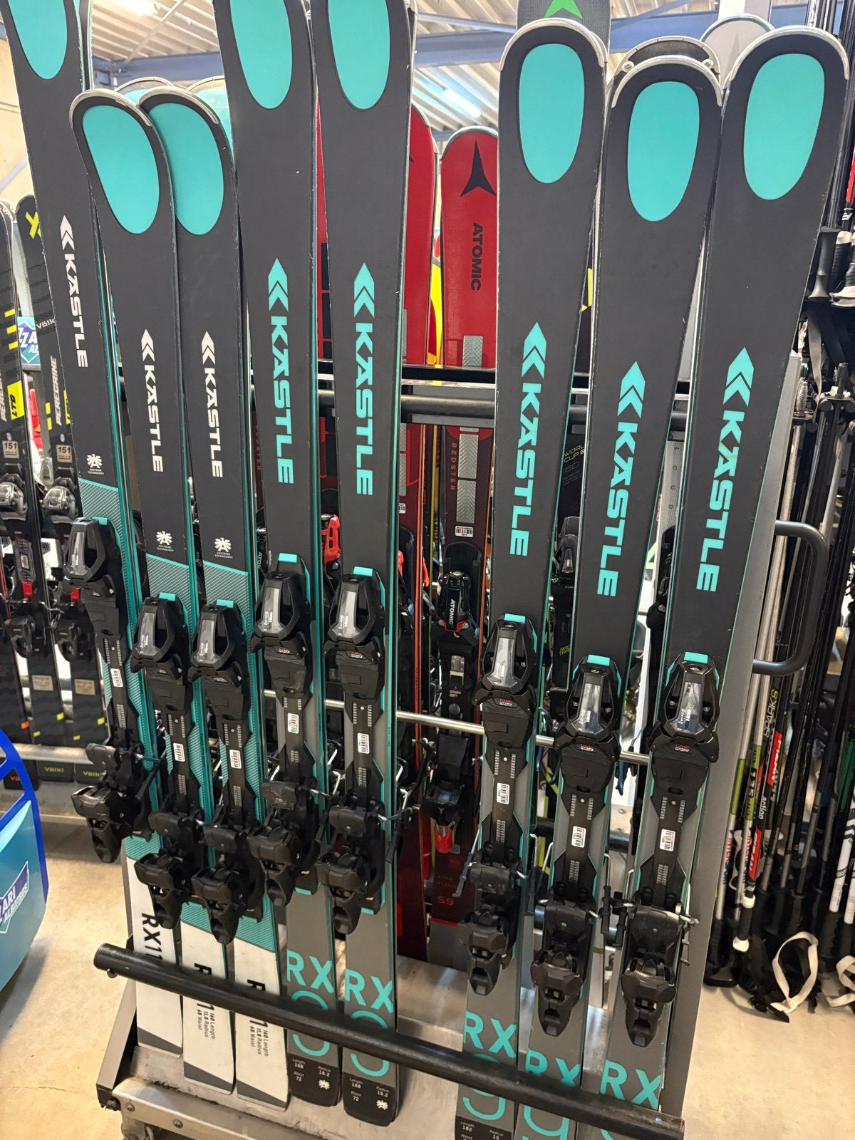 Kastle RX 9 en 11 Ski's - Zeer goede staat, Sport en Fitness, Skiën en Langlaufen, Overige merken, 160 tot 180 cm, Zo goed als nieuw