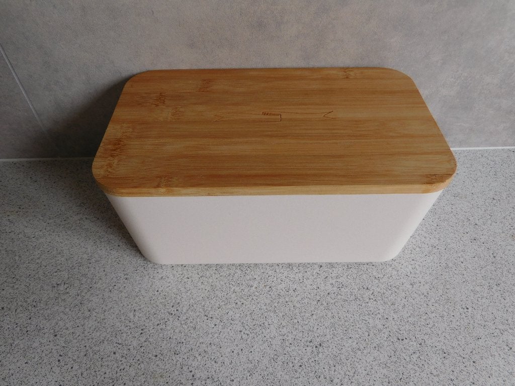 Koek Trommel 24x14x10 cm. Verkade, Beige, Kunststof, Ophalen of Verzenden, Zo goed als nieuw