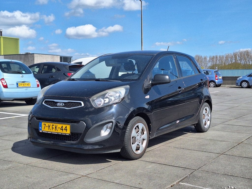 Kia Picanto €3850,-1.0 CVVT ISG Apk 12/2026 Airco Nap 5drs, Auto's, Kia, Voorwielaandrijving, Euro 5, Stof, Gebruikt
