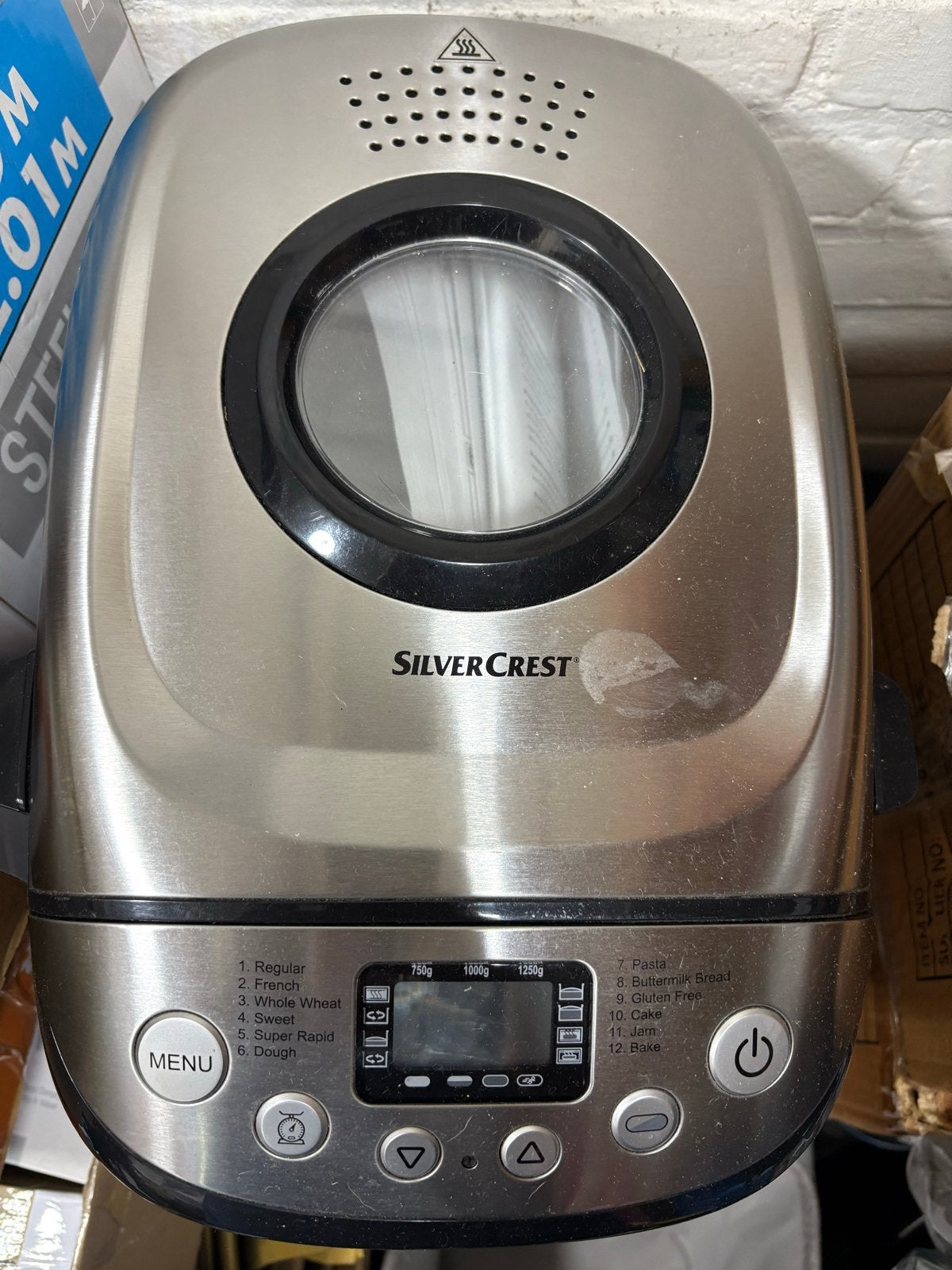 SilverCrest Broodbakmachine EDS SBB 850 B1 - Zo goed als nie, Gebruikt, ., Kijkvenster, .
