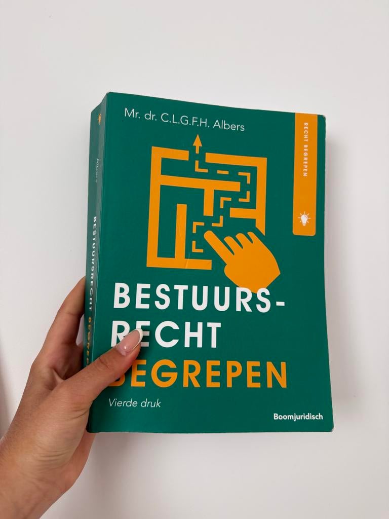 Bestuursrecht Begrepen - Mr. dr. C.L.G.F.H. Albers, Ophalen of Verzenden, Gamma, Zo goed als nieuw, HBO