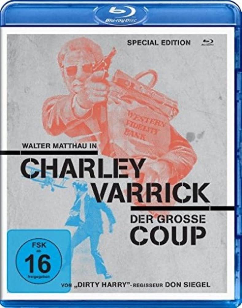 Blu-ray Charley Varrick (Don Siegel) met Walter Matthau, Ophalen of Verzenden, Zo goed als nieuw, Thrillers en Misdaad