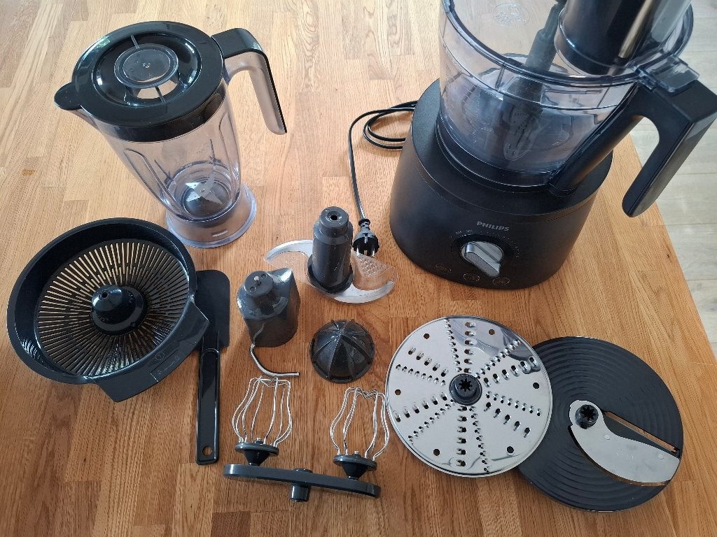 Philips Avance HR7776/90 - Foodprocessor / Keukenmixer, 3 snelheden of meer, Ophalen of Verzenden, Zo goed als nieuw, 2 tot 3 liter