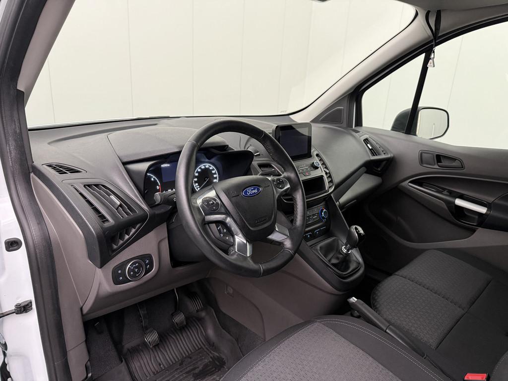 Ford Transit Connect 1.5TDCi Business | 3-Zits | Euro 6 | Na, Auto's, Bestelauto's, Multifunctioneel stuurwiel, Gebruikt, Wit