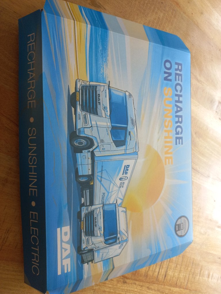 Daf strandlaken 2026, Blauw, Overige merken, Badlaken, Nieuw