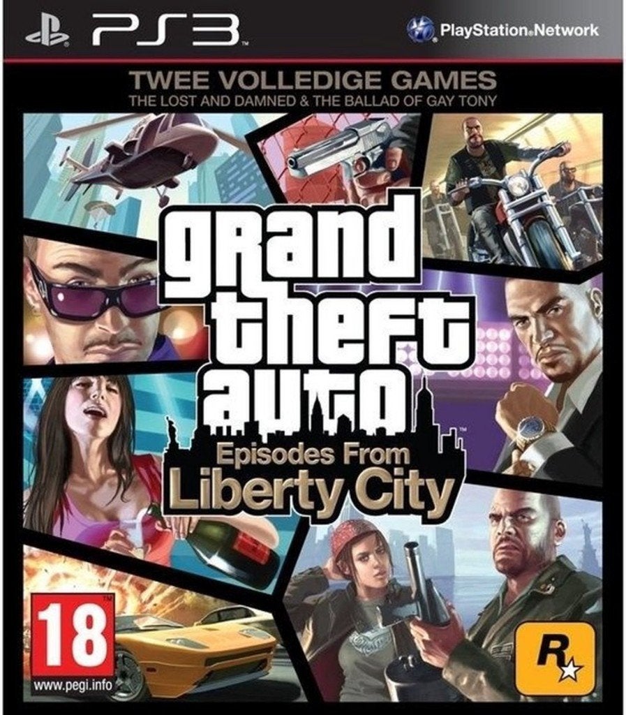 ps3 Grand Theft Auto Episodes from Liberty City, Avontuur en Actie, Vanaf 18 jaar, 1 speler, Ophalen of Verzenden