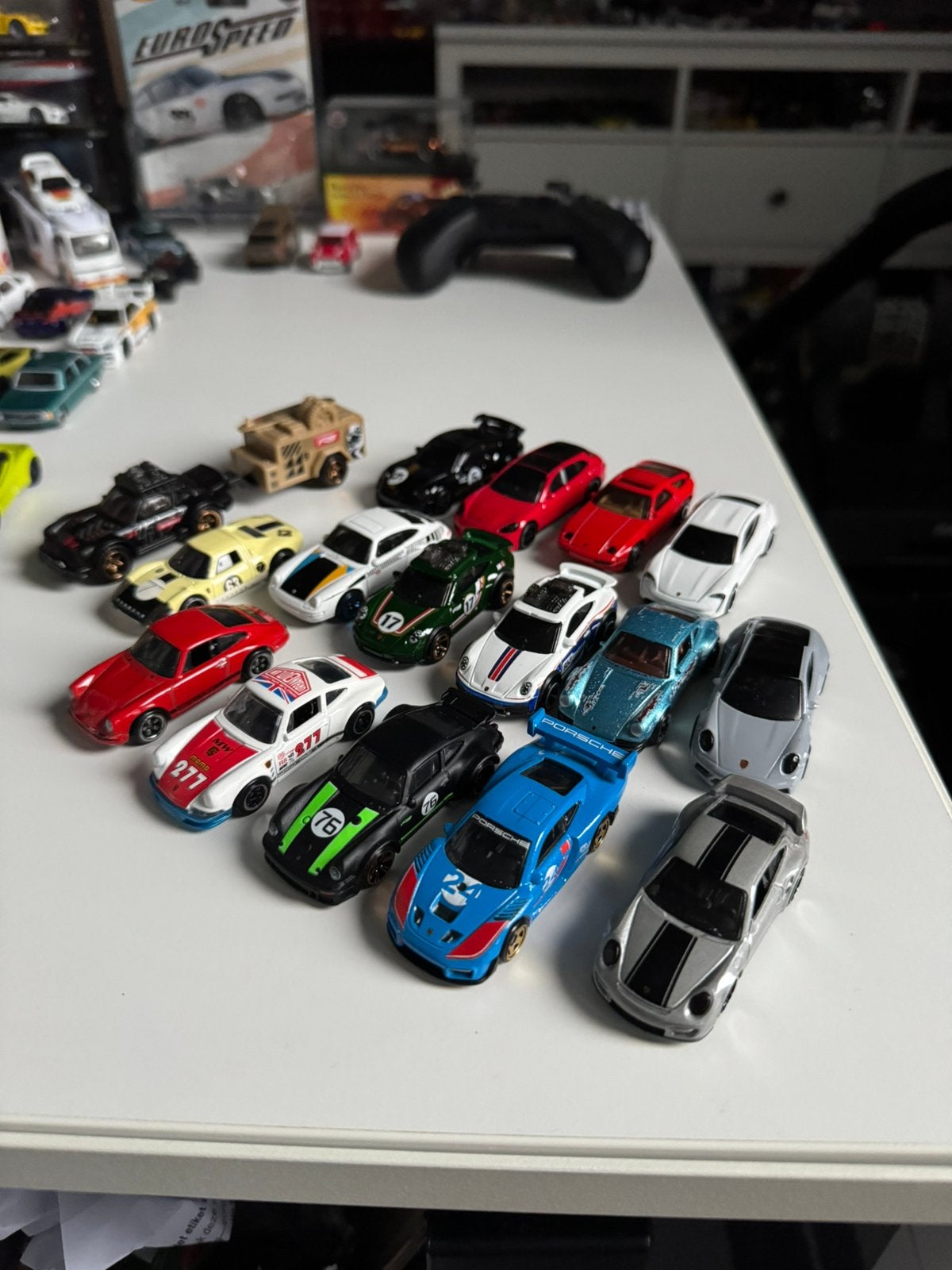 Grote bundel Hot Wheels Porsches, Ophalen of Verzenden, Zo goed als nieuw, Auto