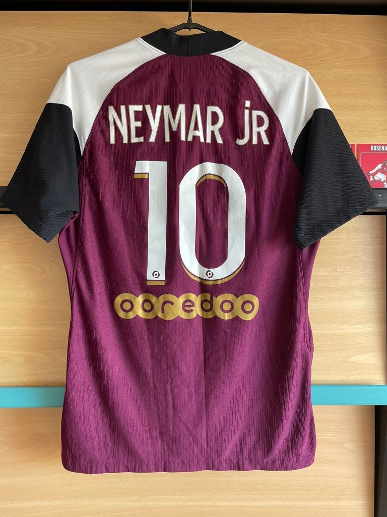 Neymar Jr #10 PSG Voetbalshirt Jordan Maat S, Kleding | Heren, Sportkleding, Ophalen of Verzenden, Zo goed als nieuw, Voetbal