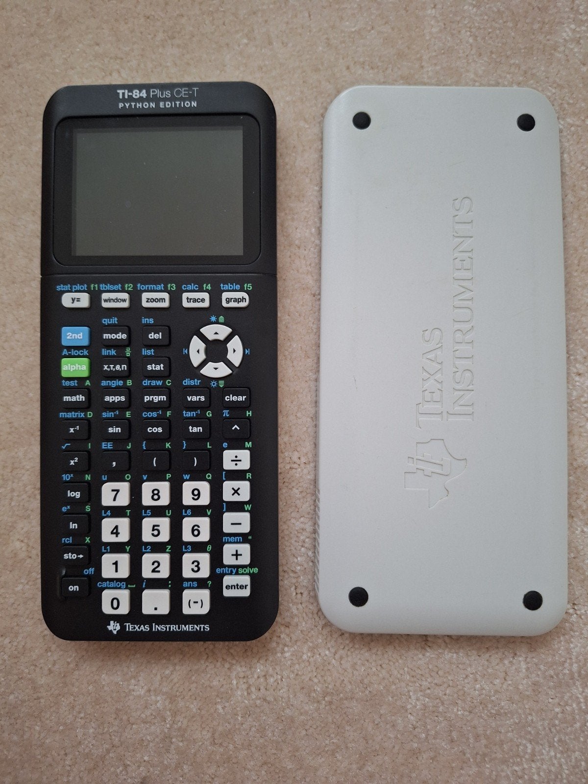 Rekenmachine TI-84 Plus CE-T met nieuwe accu, Ophalen, Zo goed als nieuw