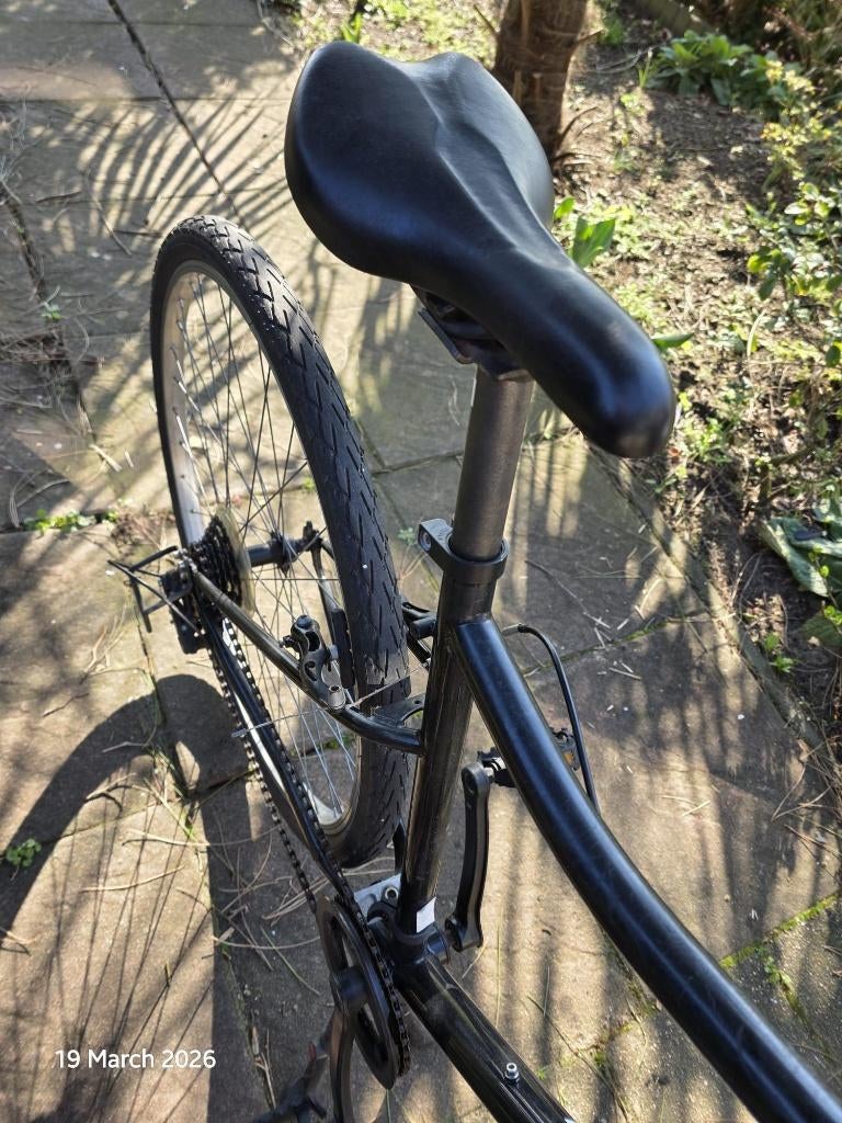 fiets btwin riverside 100, Fietsen en Brommers, Minder dan 10 versnellingen, Gebruikt, Heren, Aluminium
