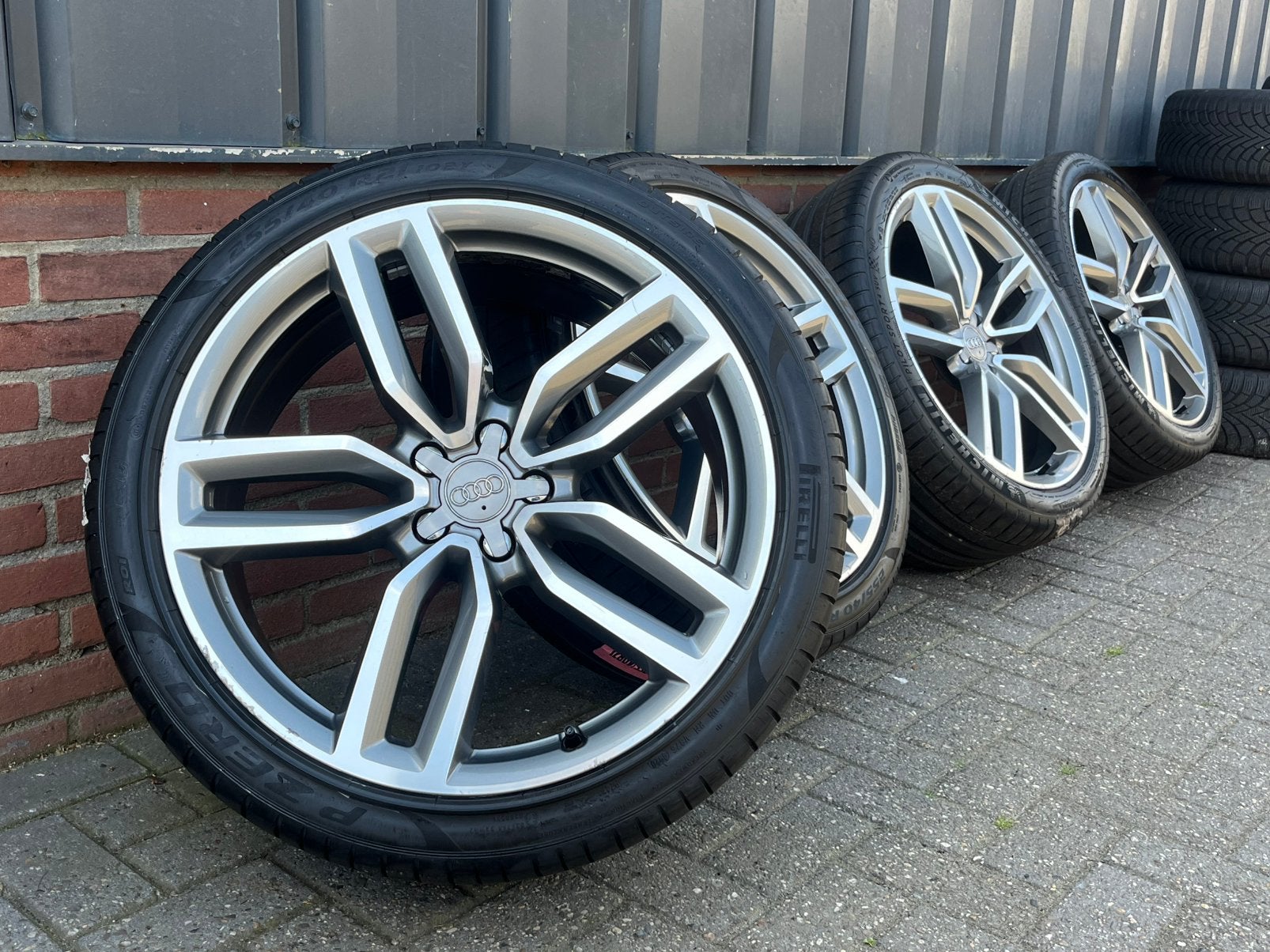 21 inch Originele Audi Q5 SQ5 Zomerset Pirelli Michelin, Ophalen, Audi, Gebruikt, 255 mm