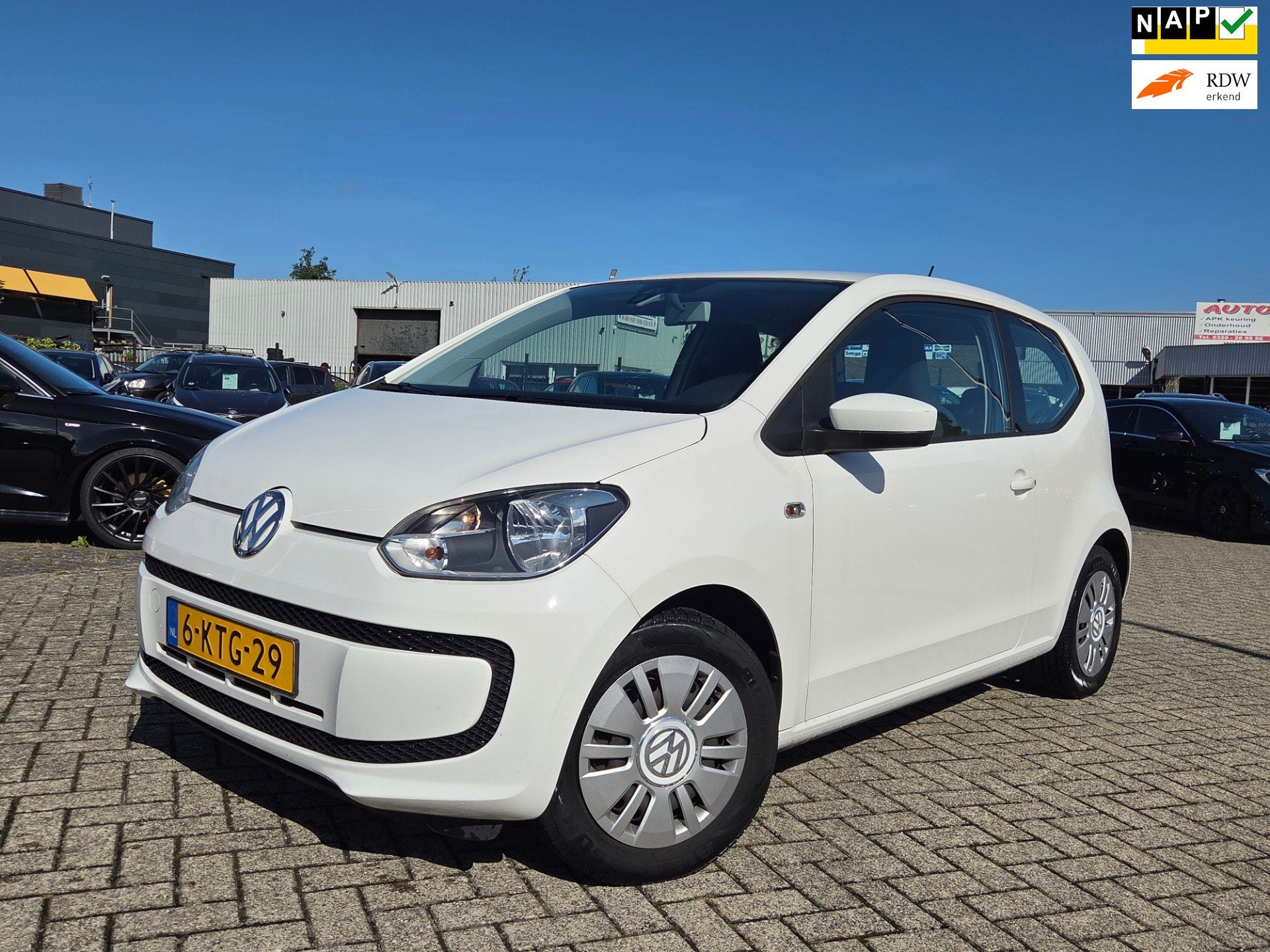 Volkswagen Up! 1.0 move up! BlueMotion/AIRCO, Auto's, Voorwielaandrijving, Euro 5, Gebruikt, Up!