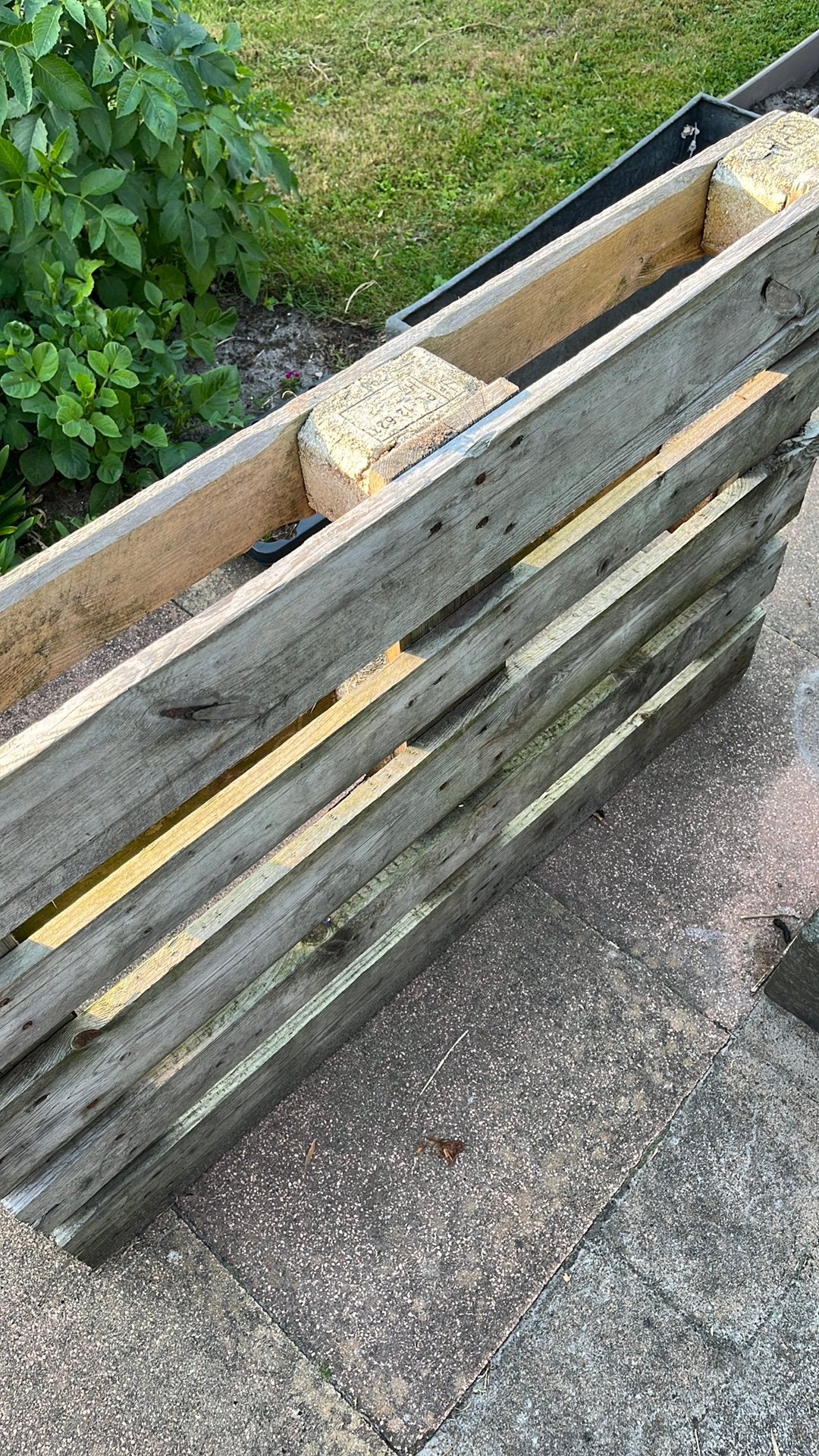 Europallet, Ophalen, Gebruikt, Rond, Minder dan 30 cm